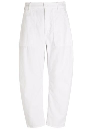 Barrel-leg cotton trousers by POLO RALPH LAUREN