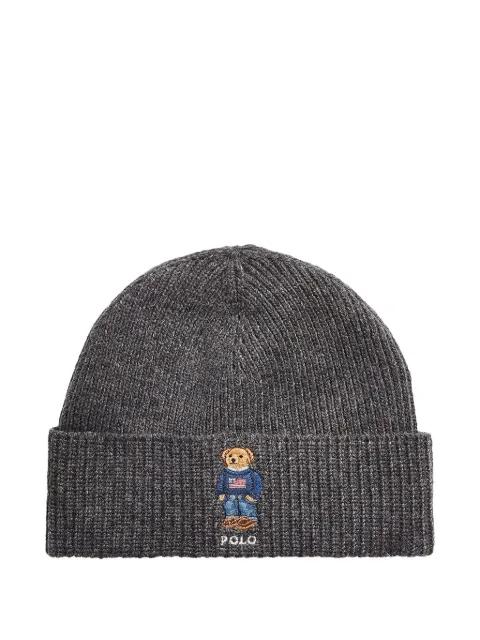 Bear beanie hat by POLO RALPH LAUREN