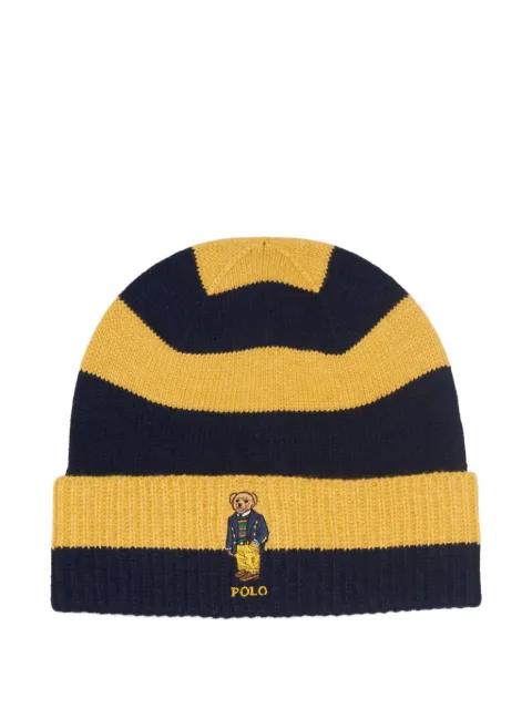 Bear beanie hat by POLO RALPH LAUREN