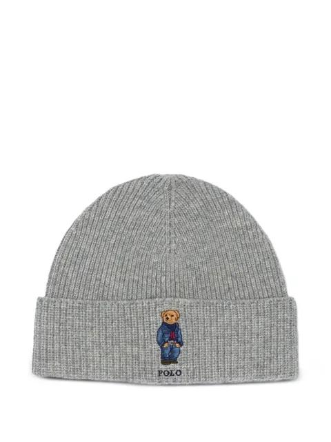 Bear beanie hat by POLO RALPH LAUREN