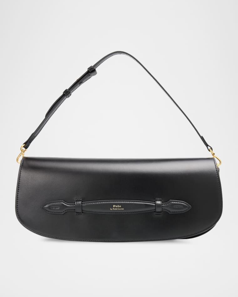Bellport Leather Long-Flap Clutch by POLO RALPH LAUREN