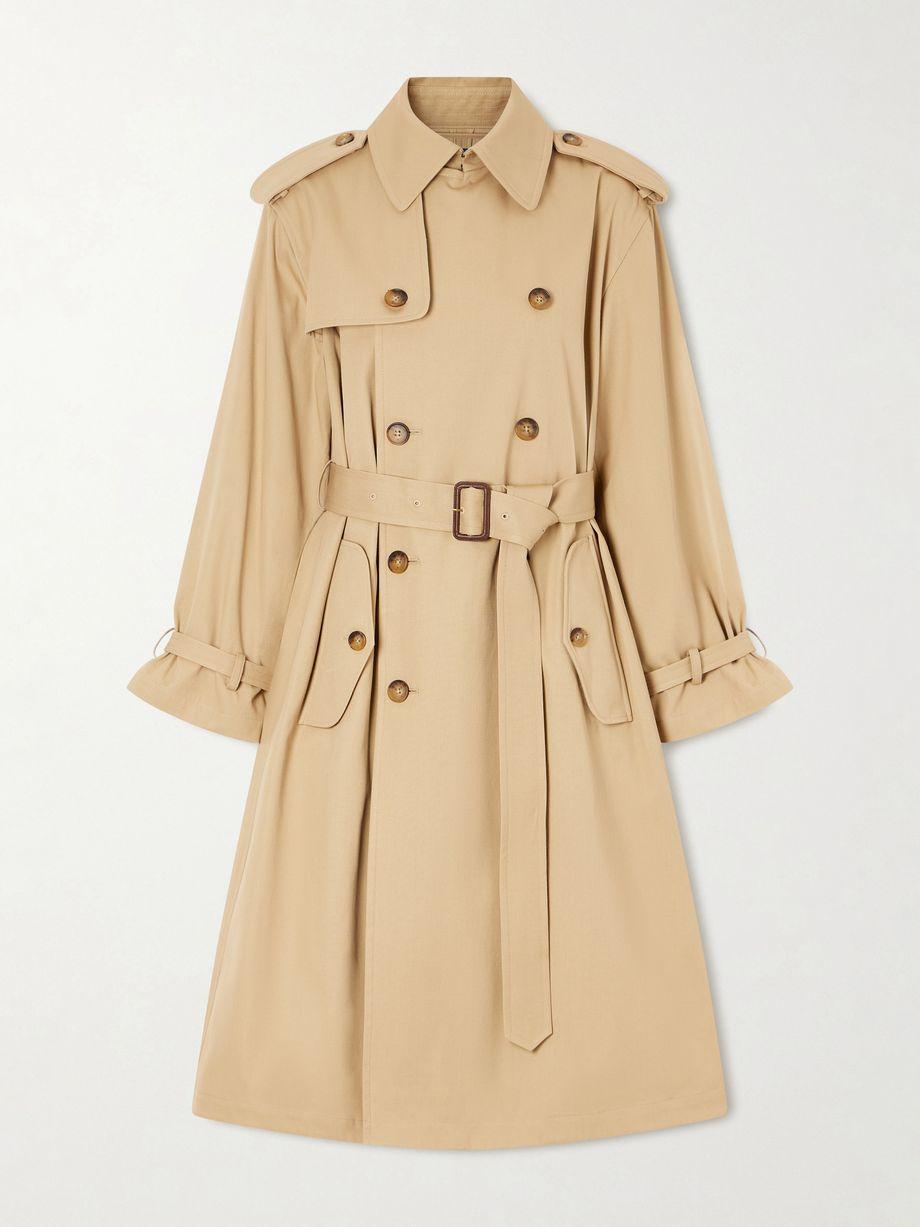 Belted cotton-gabardine trench coat by POLO RALPH LAUREN