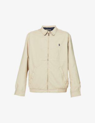 Bi-Swing brand-embroidered regular-fit woven windbreaker jacket by POLO RALPH LAUREN