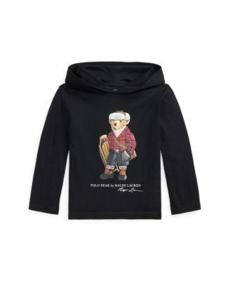 Big Boys Polo Bear Cotton Hooded Tee by POLO RALPH LAUREN