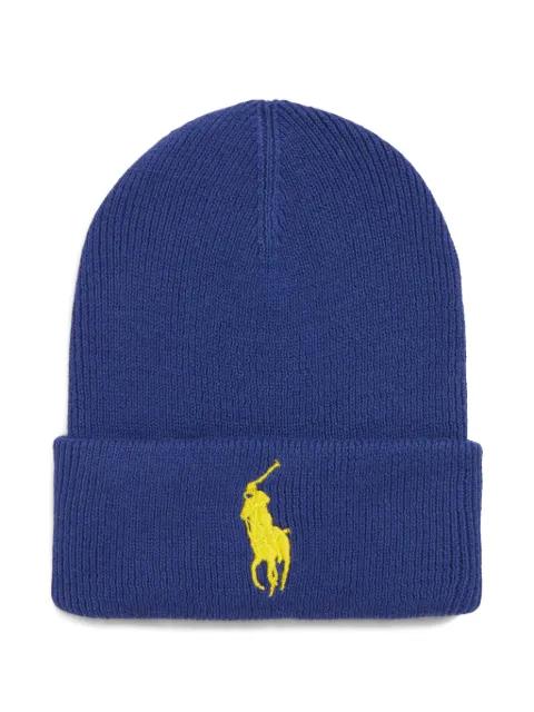 Big Pony cuff beanie hat by POLO RALPH LAUREN