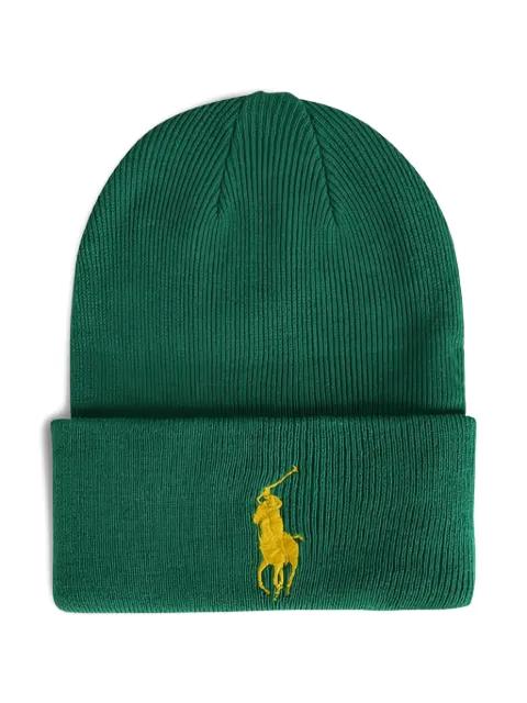 Big Pony cuff beanie hat by POLO RALPH LAUREN