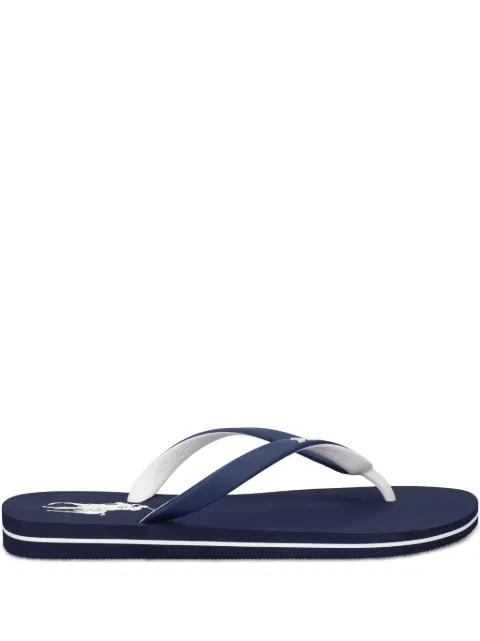Bolt Big Pony flip flops by POLO RALPH LAUREN