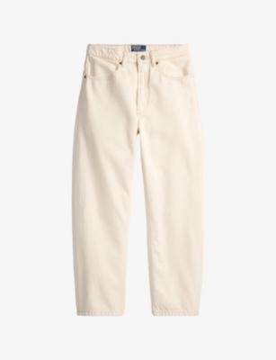 Boyfriend Relaxed-Fit Cotton Trousers by POLO RALPH LAUREN