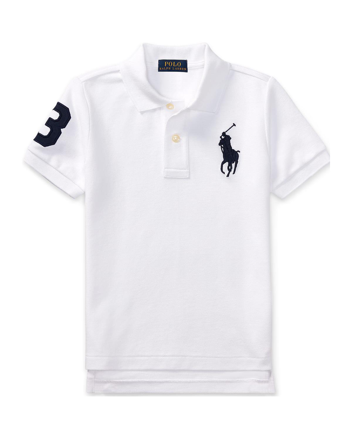Boy's Big Pony Mesh Knit Polos by POLO RALPH LAUREN