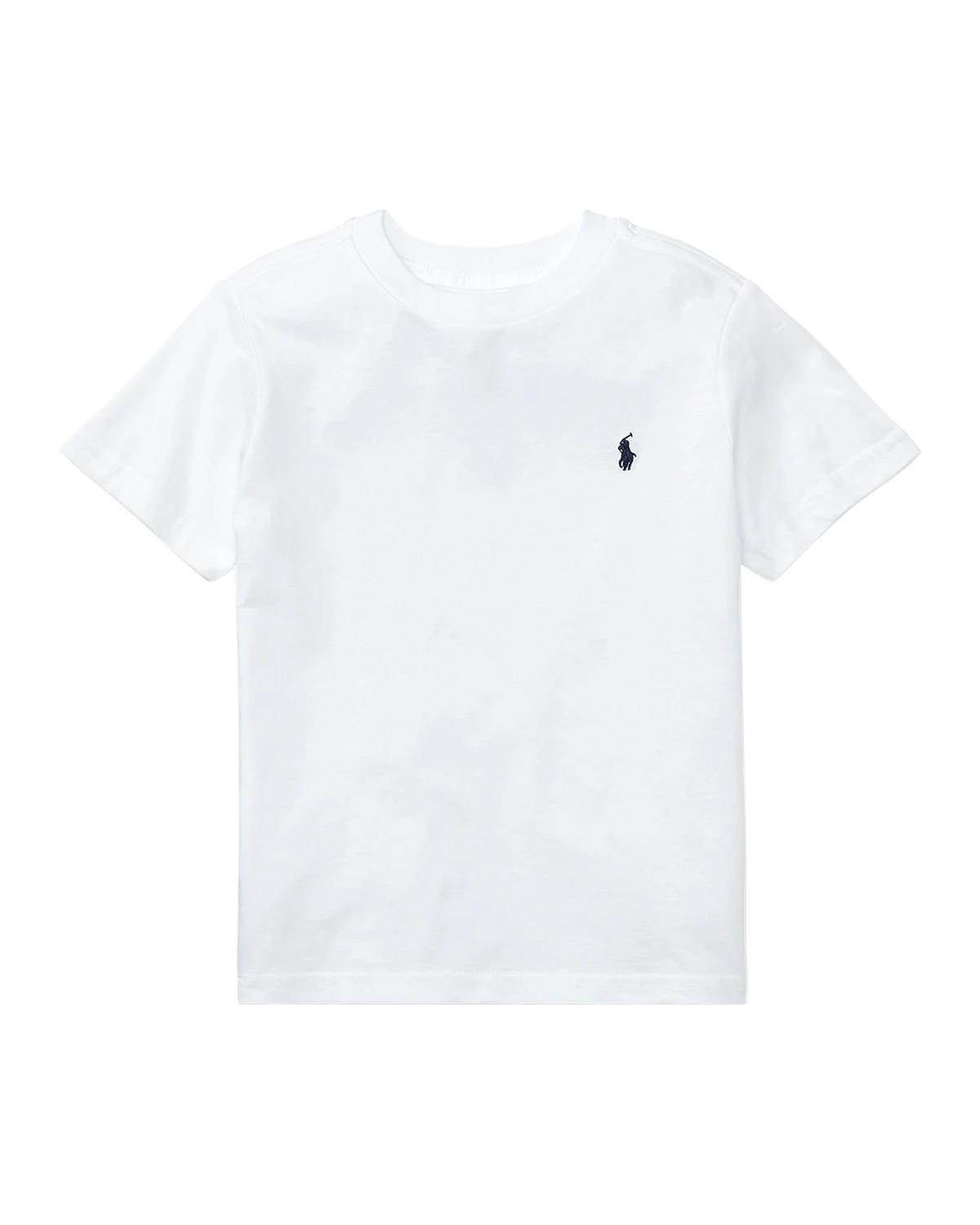 Boy's Cotton Jersey Crewneck Tee, Size 3-24M by POLO RALPH LAUREN