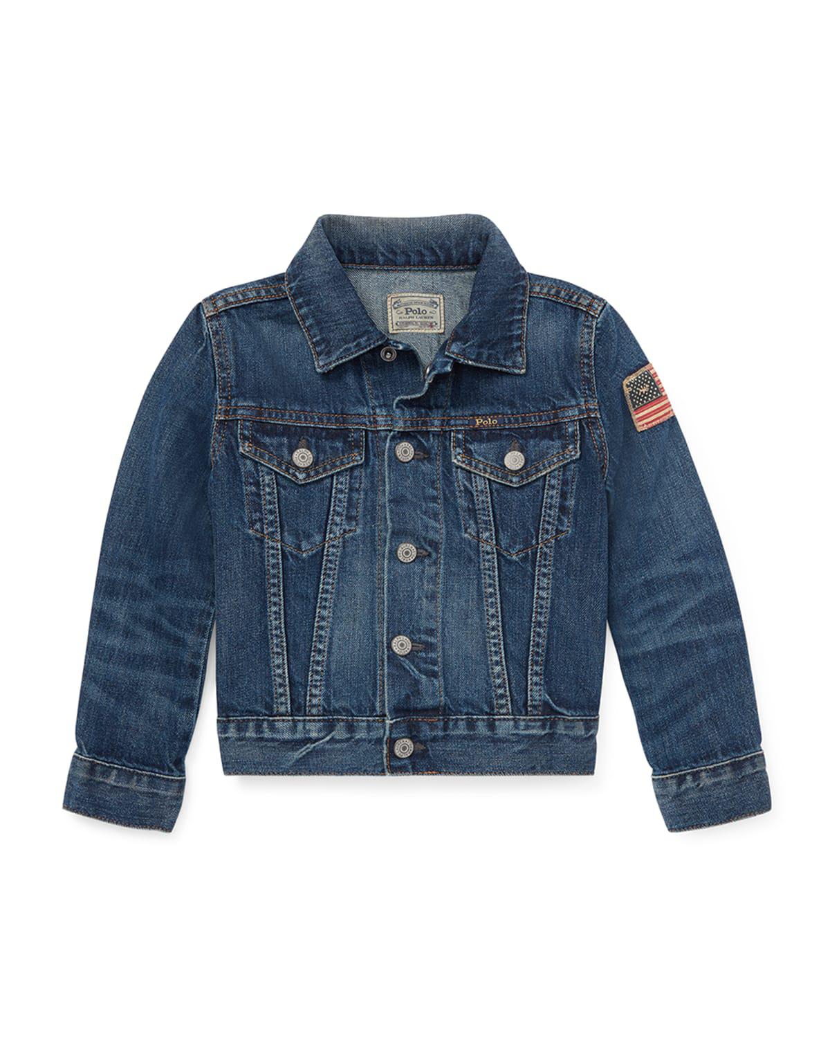 Boy's Denim Trucker Jacket, Size 2-7 by POLO RALPH LAUREN