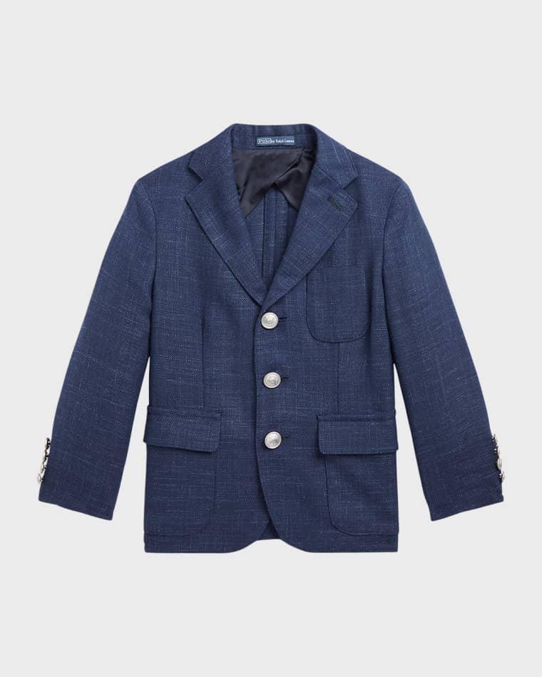 Boy's Performance Twill Tailored Sport Coat by POLO RALPH LAUREN
