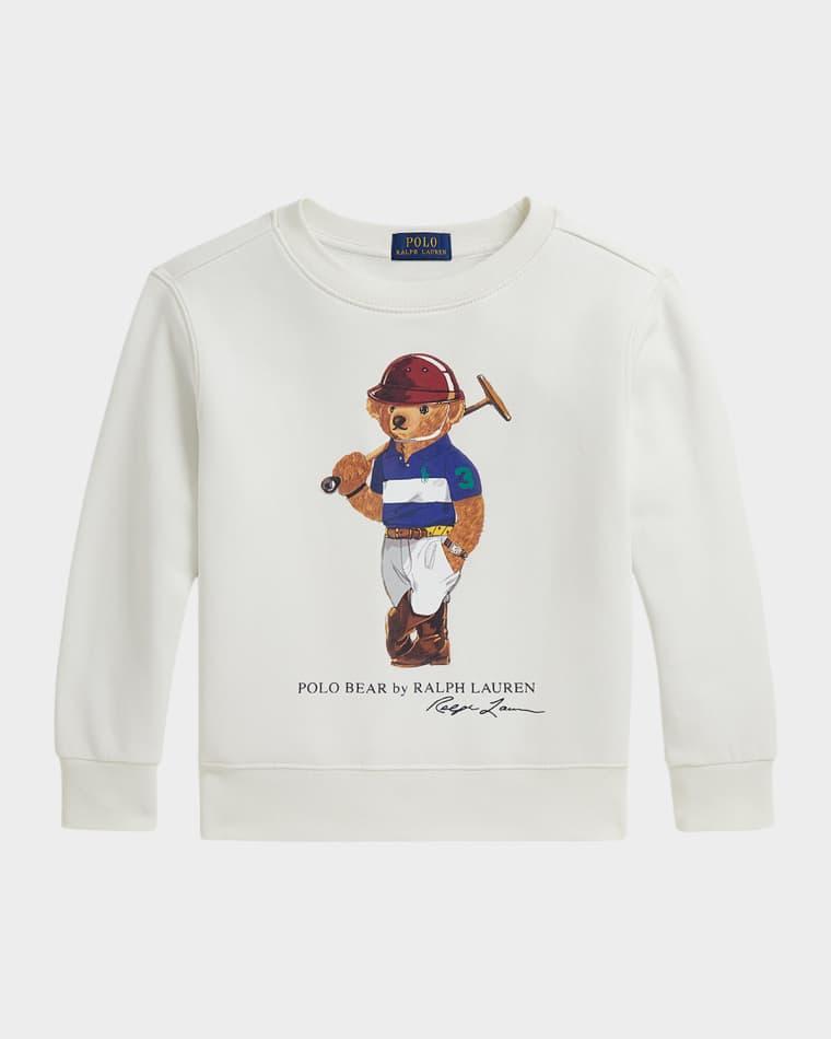 Boy's Polo Bear Cotton Fleece Sweatshirt, Size 2-7 by POLO RALPH LAUREN