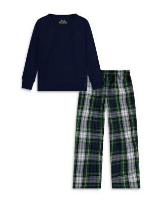 Boys' Polo Ralph Lauren Long Sleeve Tee & Woven Pants Set - Little Kid by POLO RALPH LAUREN