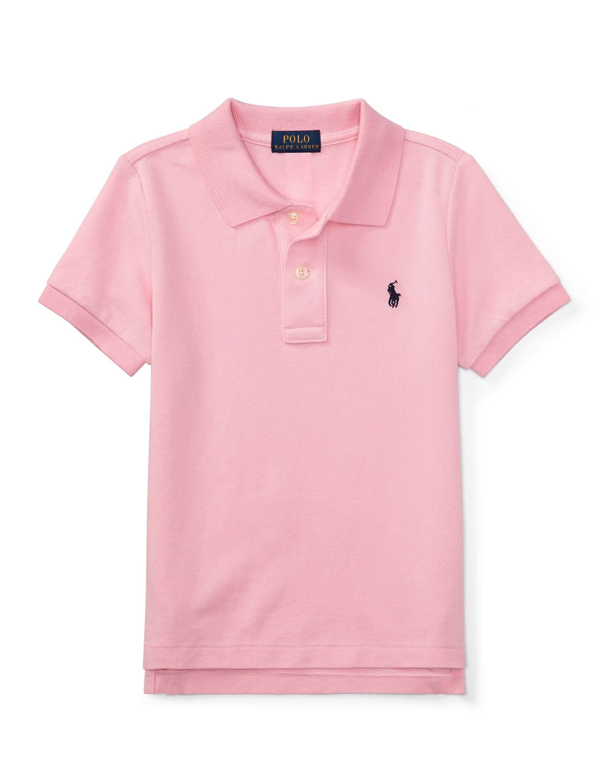 Boy's Short-Sleeve Logo Embroidery Polo Shirt, Size 2-7 by POLO RALPH LAUREN