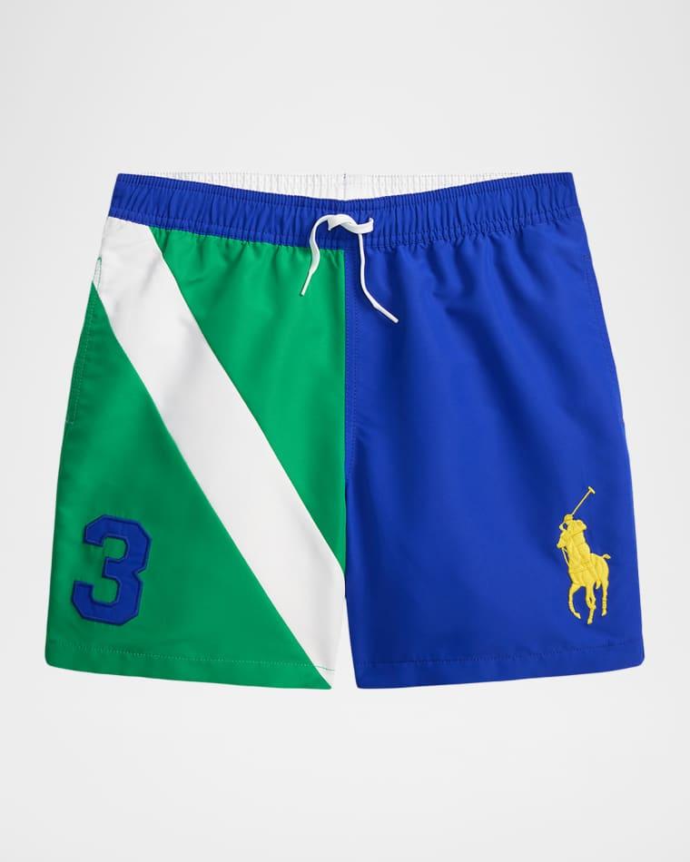 Boy's Traveler Big Pony Swim Trunk, Size S-XL by POLO RALPH LAUREN