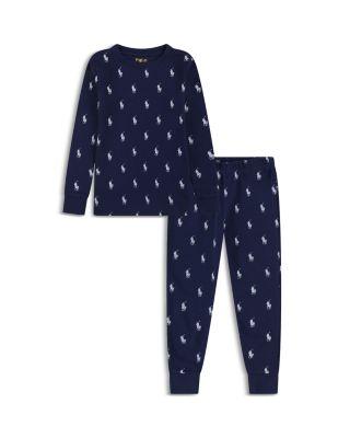 Boys' Woven Long Top and Joggers Sleepwear Set - Little Kid by POLO RALPH LAUREN
