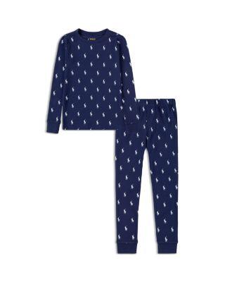Boys' Woven Long Top and Joggers Sleepwear Set  - Little Kid by POLO RALPH LAUREN