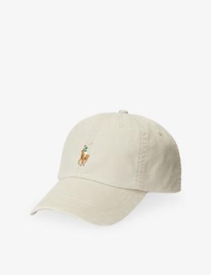 Brand-Embroidered Cotton-Twill Cap by POLO RALPH LAUREN