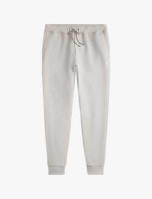 Brand-Embroidered Tapered-Leg Cotton-Blend Jogging Bottoms by POLO RALPH LAUREN