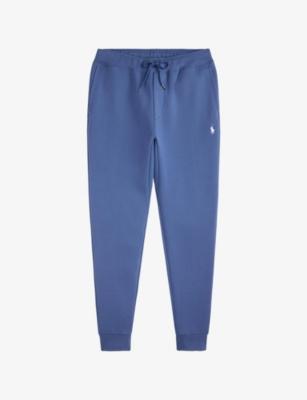 Brand-Embroidered Tapered-Leg Cotton-Blend Jogging Bottoms by POLO RALPH LAUREN