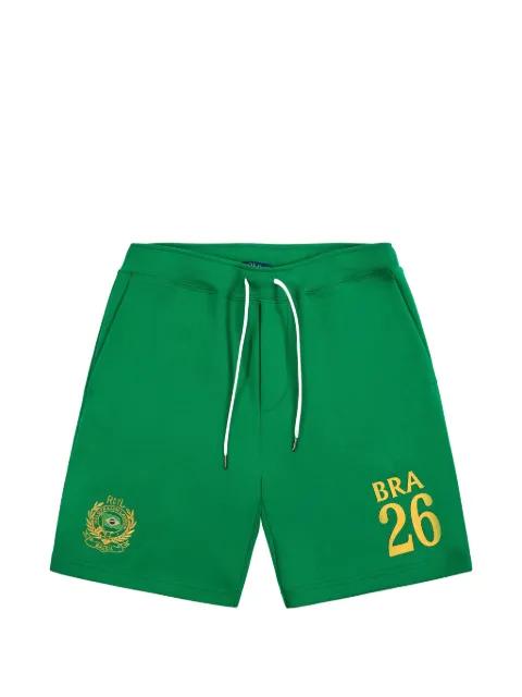 Brazil double-knit shorts by POLO RALPH LAUREN
