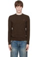 Brown Wool Sweater by POLO RALPH LAUREN