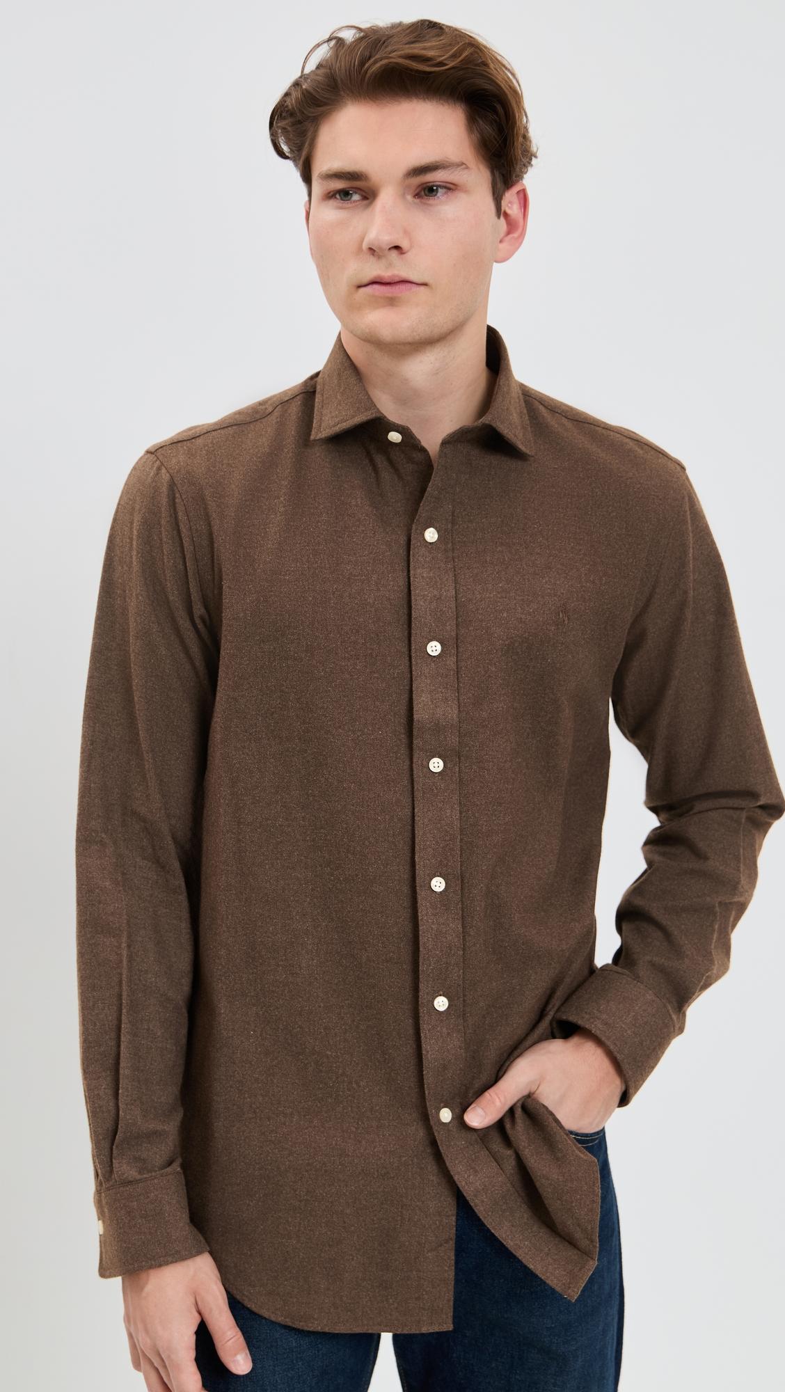 Brushed Twill Sport Shirt by POLO RALPH LAUREN