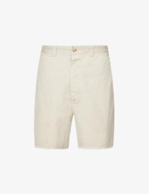 Burroughs raw-hem regular-fit cotton shorts by POLO RALPH LAUREN