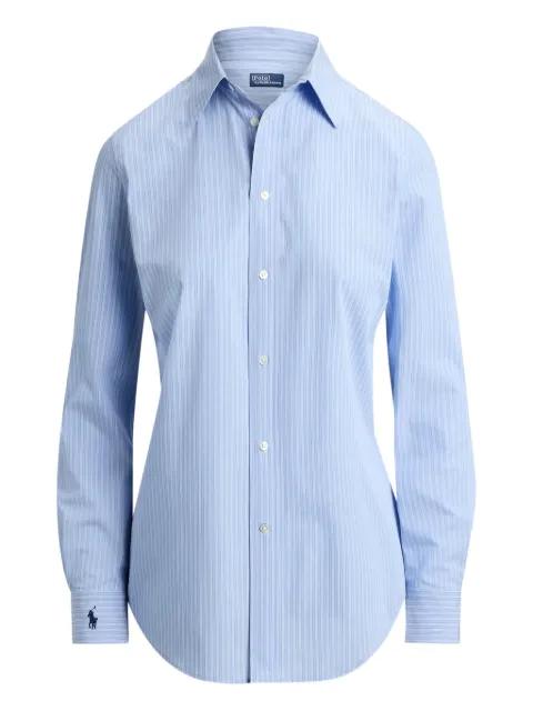 Button-Down Embroidered Cotton Shirt by POLO RALPH LAUREN
