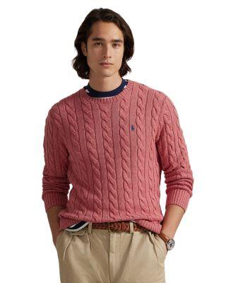 Cable Knit Cotton Sweater by POLO RALPH LAUREN