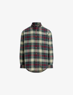 Check Brushed Cotton Twill Shirt by POLO RALPH LAUREN