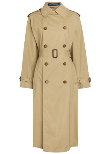 Chelsea belted stretch-cotton trench coat by POLO RALPH LAUREN