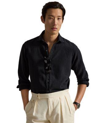 Classic Fit Linen Shirt by POLO RALPH LAUREN