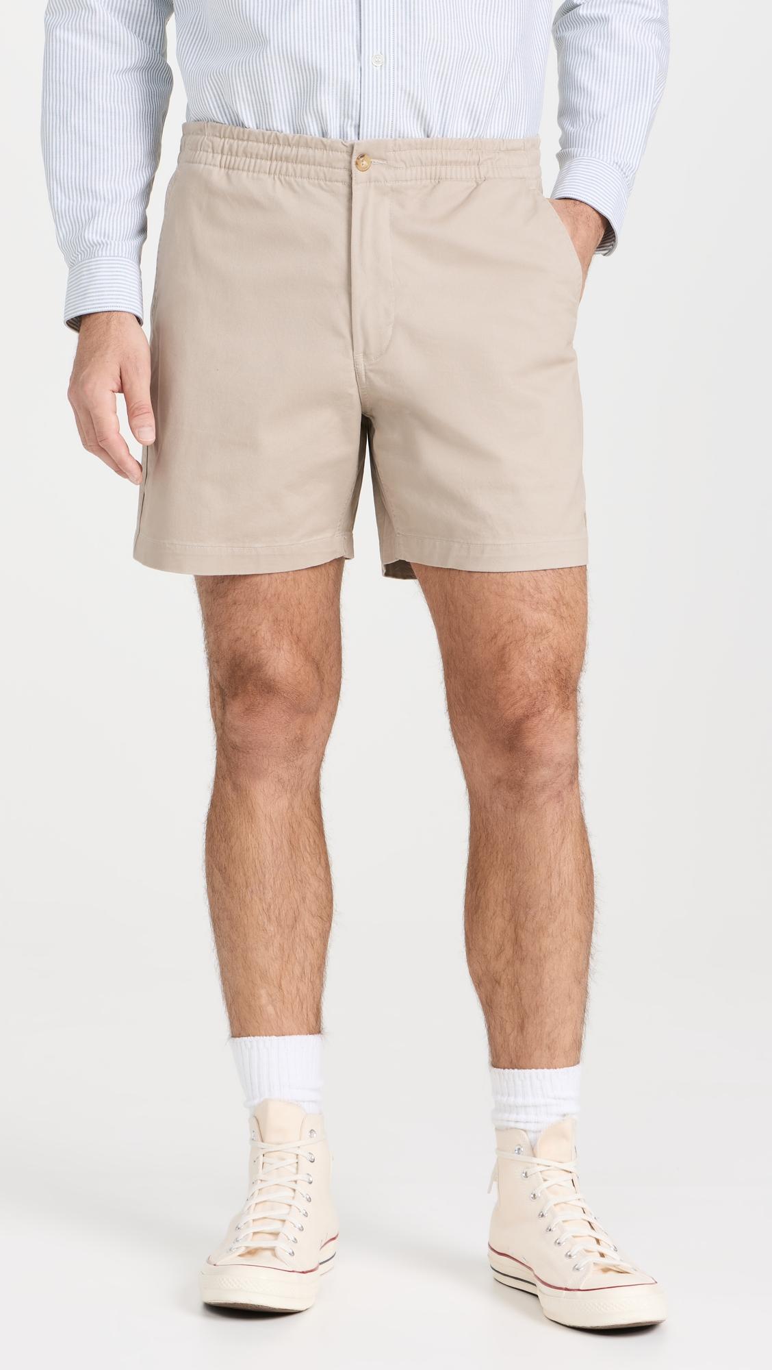 Classic Fit Stretch Chino Prepster Shorts 6" by POLO RALPH LAUREN
