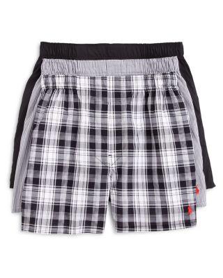 Classic Fit Woven Cotton Boxers by POLO RALPH LAUREN