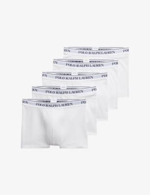 Classic Pack of Five Cotton-Jersey Trunks by POLO RALPH LAUREN