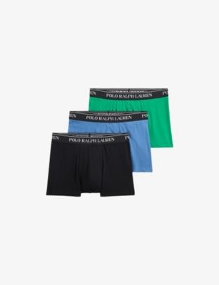 Classic Pack of Three Stretch-Cotton Trunks by POLO RALPH LAUREN
