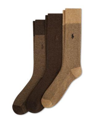 Classic Pattern Dress Socks by POLO RALPH LAUREN