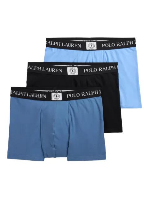 Classic stretch cotton trunks (set of three) by POLO RALPH LAUREN