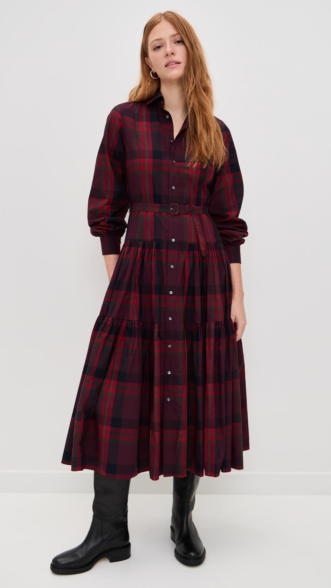 Collared Long Sleeve Dress by POLO RALPH LAUREN