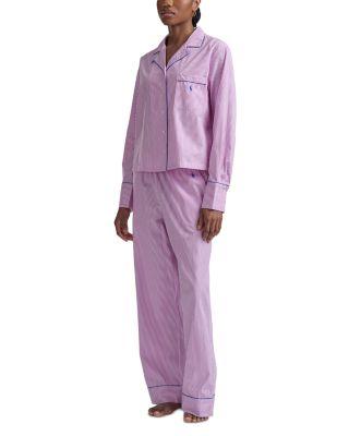 Core 23" Pajama Set with Piping by POLO RALPH LAUREN