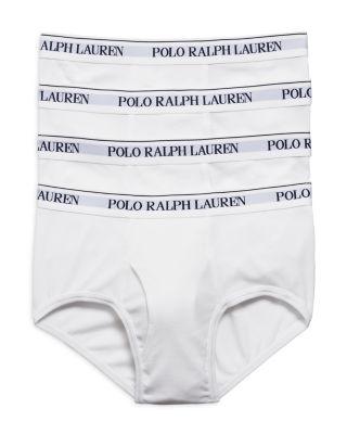 Cotton Logo Waistband Briefs by POLO RALPH LAUREN