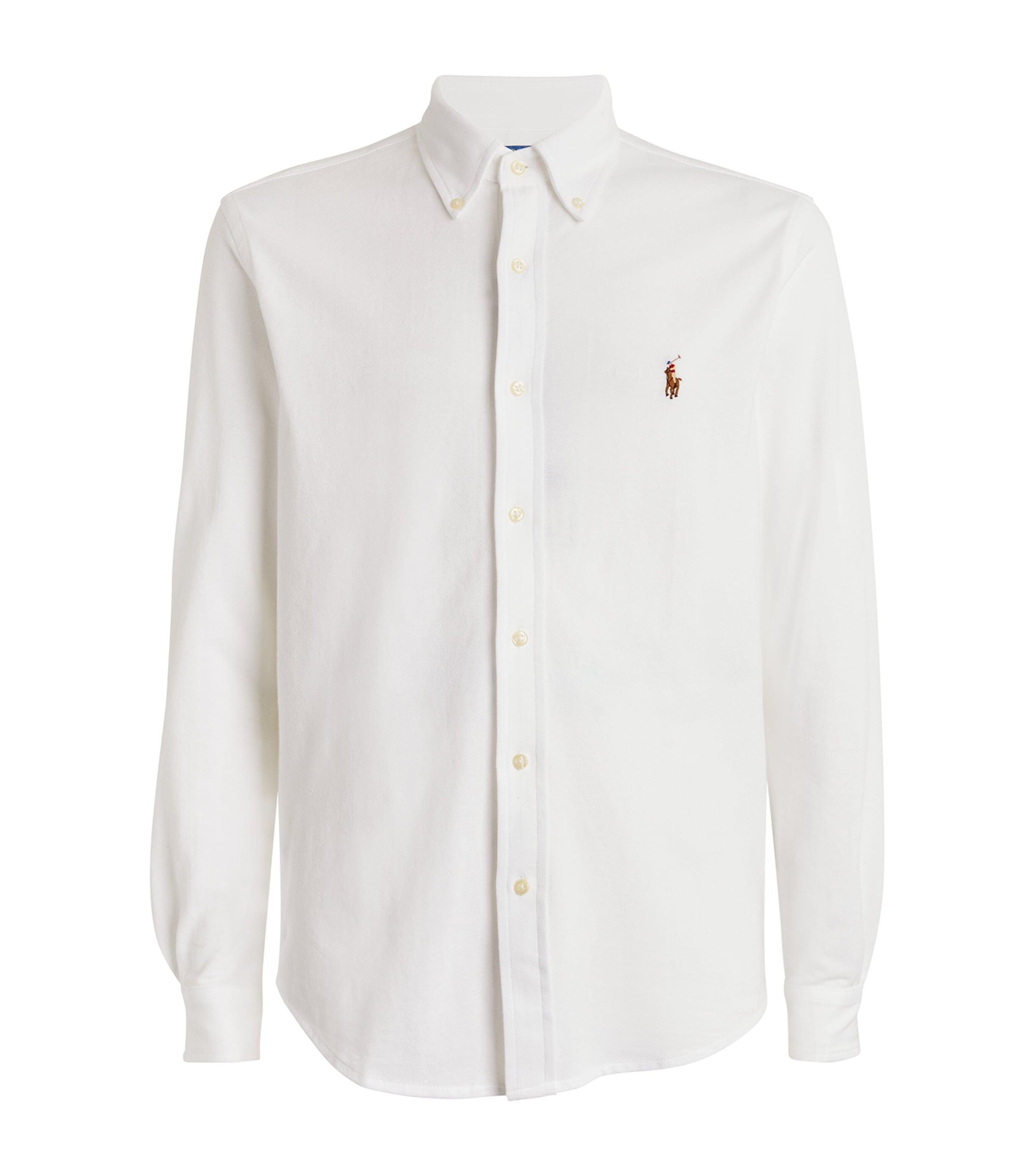 Cotton Mesh Oxford Shirt by POLO RALPH LAUREN