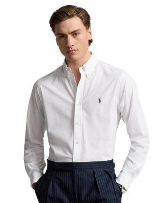 Cotton Poplin Classic Fit Button Down Shirt by POLO RALPH LAUREN