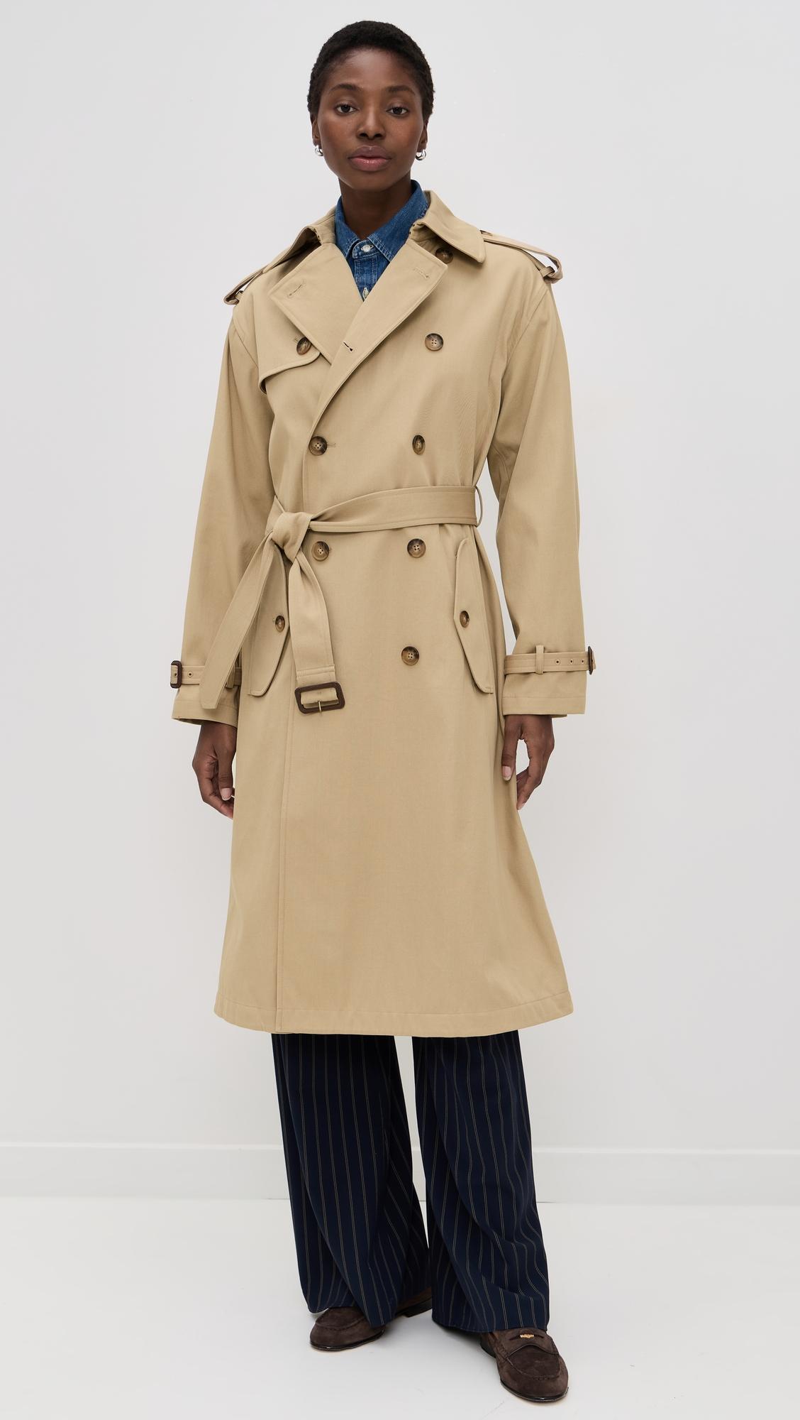 Cotton Twill Trench Coat by POLO RALPH LAUREN