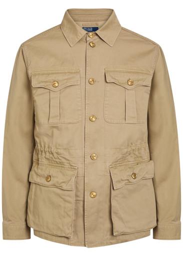 Cotton-twill utility jacket by POLO RALPH LAUREN