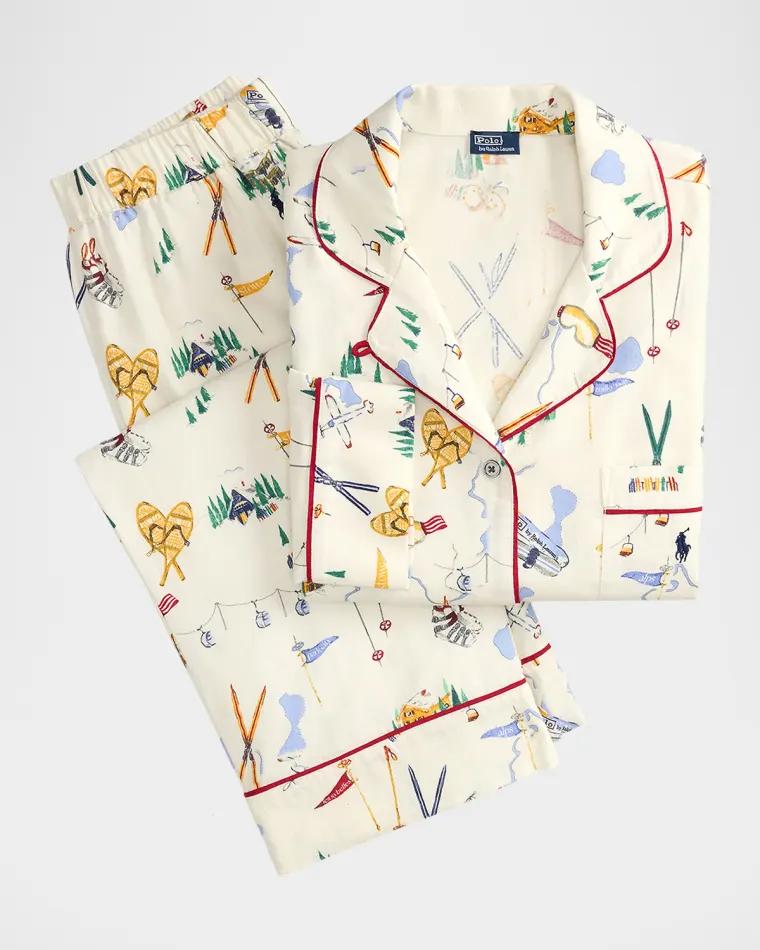 Cozy Flannel Madison Cotton Pajama Set by POLO RALPH LAUREN