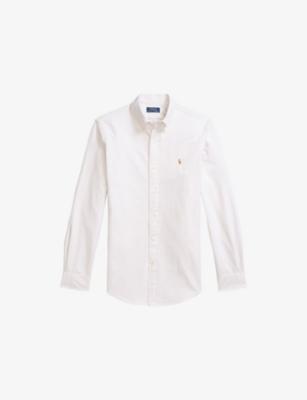 Custom-Fit Striped Cotton Oxford Shirt by POLO RALPH LAUREN