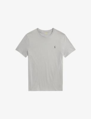 Custom Slim-Fit Crewneck Cotton-Jersey T-Shirt by POLO RALPH LAUREN